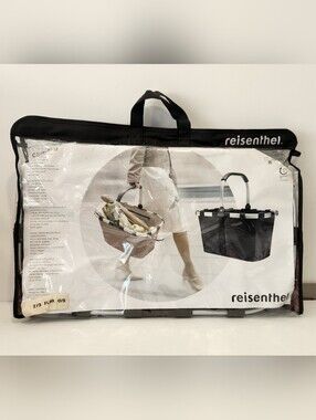 Reisenthel Carrybag Shopping Market Picnic Basket Trip Travel Floral New + Cover
